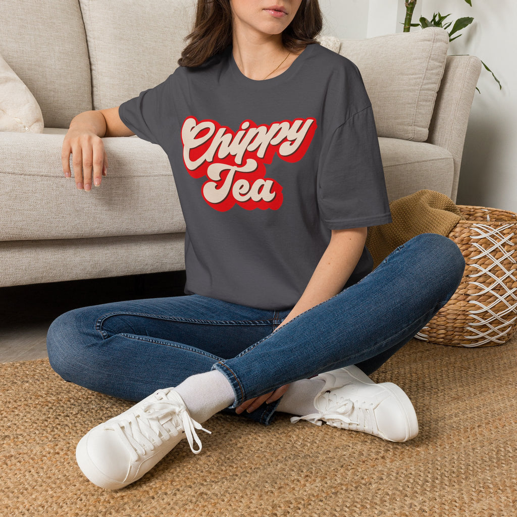 Chippy Tea, Funny Northern Humour Fish And Chips T-Shirt