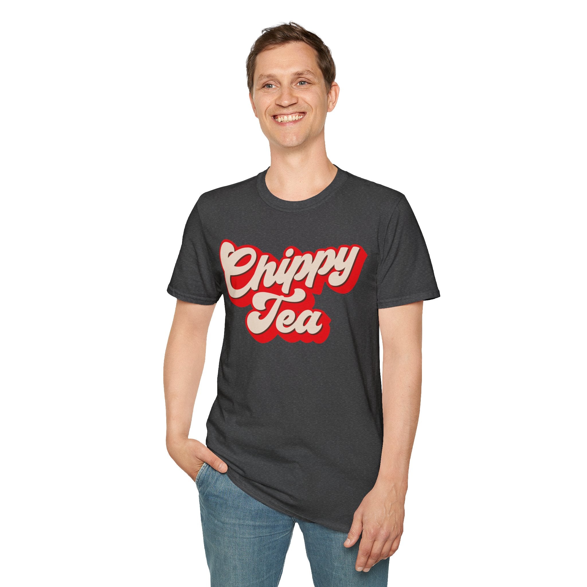 Chippy Tea, Funny Northern Humour Fish And Chips T-Shirt