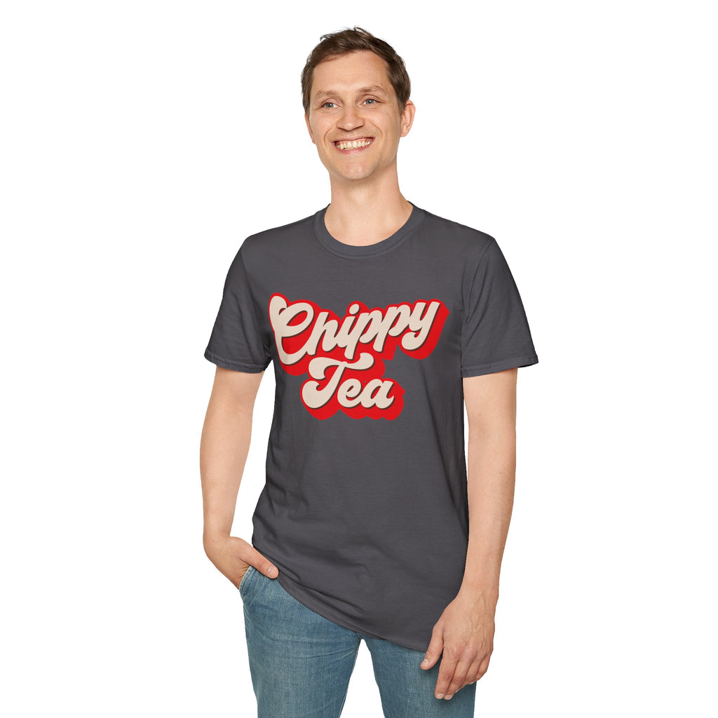 Chippy Tea, Funny Northern Humour Fish And Chips T-Shirt