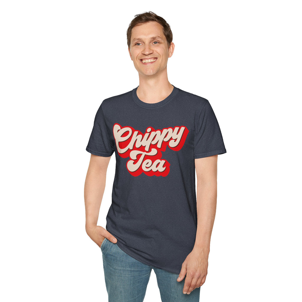 Chippy Tea, Funny Northern Humour Fish And Chips T-Shirt