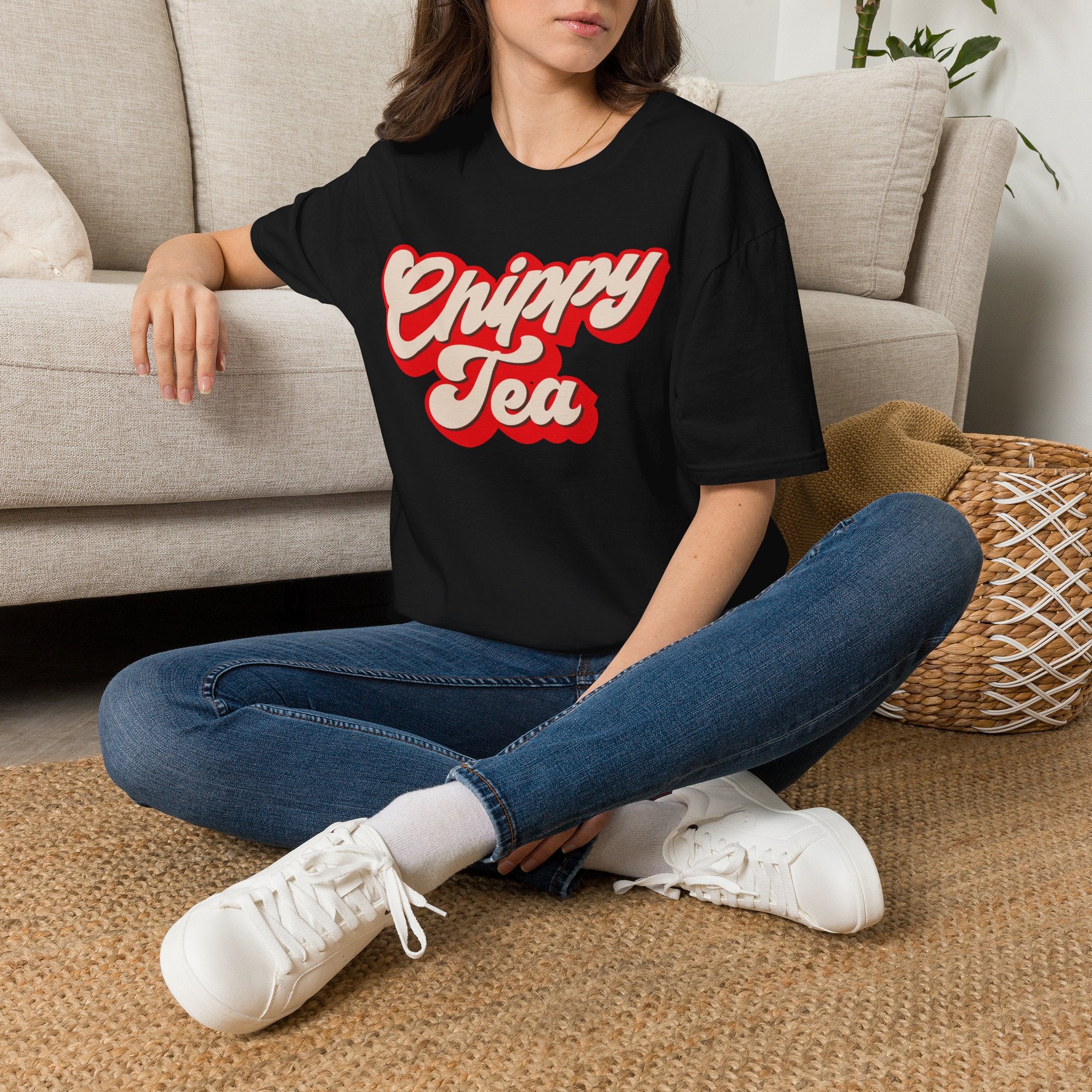 Chippy Tea, Funny Northern Humour Fish And Chips T-Shirt