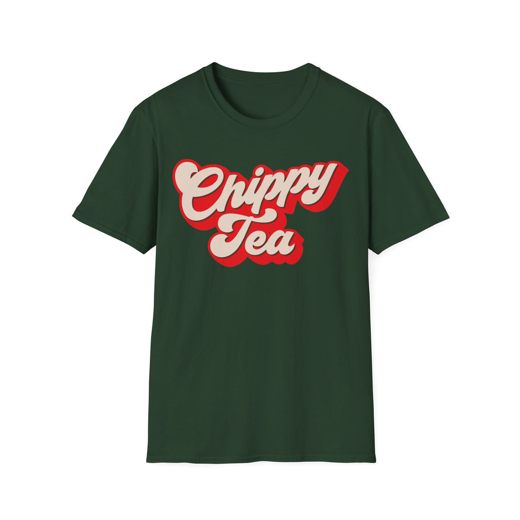 Chippy Tea, Funny Northern Humour Fish And Chips T-Shirt