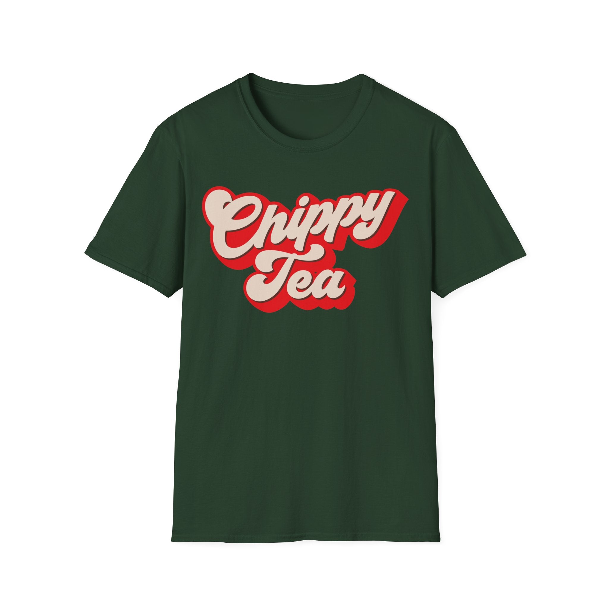 Chippy Tea, Funny Northern Humour Fish And Chips T-Shirt
