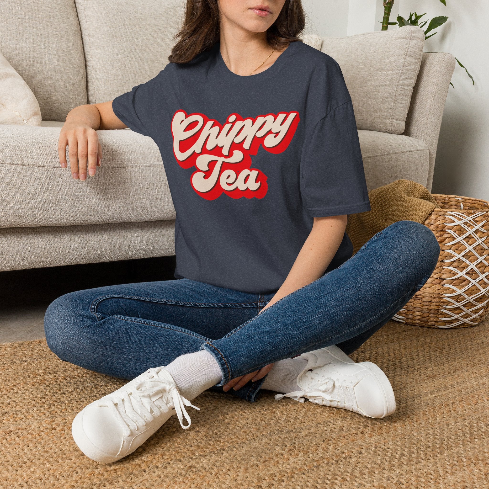 Chippy Tea, Funny Northern Humour Fish And Chips T-Shirt