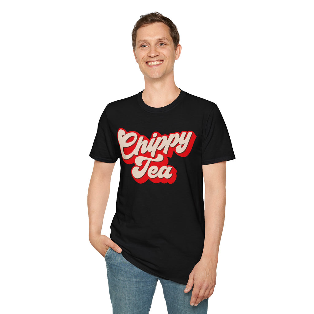 Chippy Tea, Funny Northern Humour Fish And Chips T-Shirt