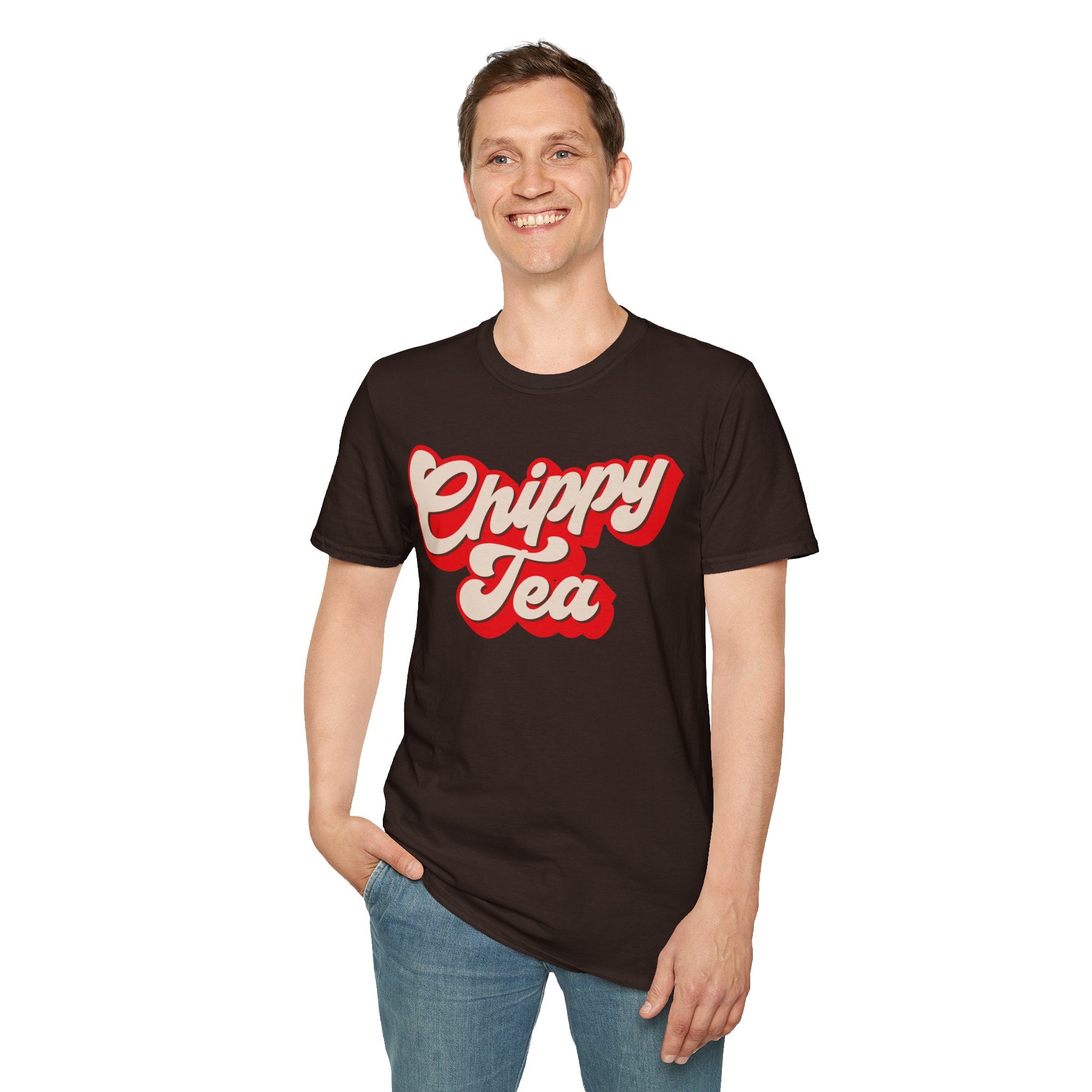 Chippy Tea, Funny Northern Humour Fish And Chips T-Shirt